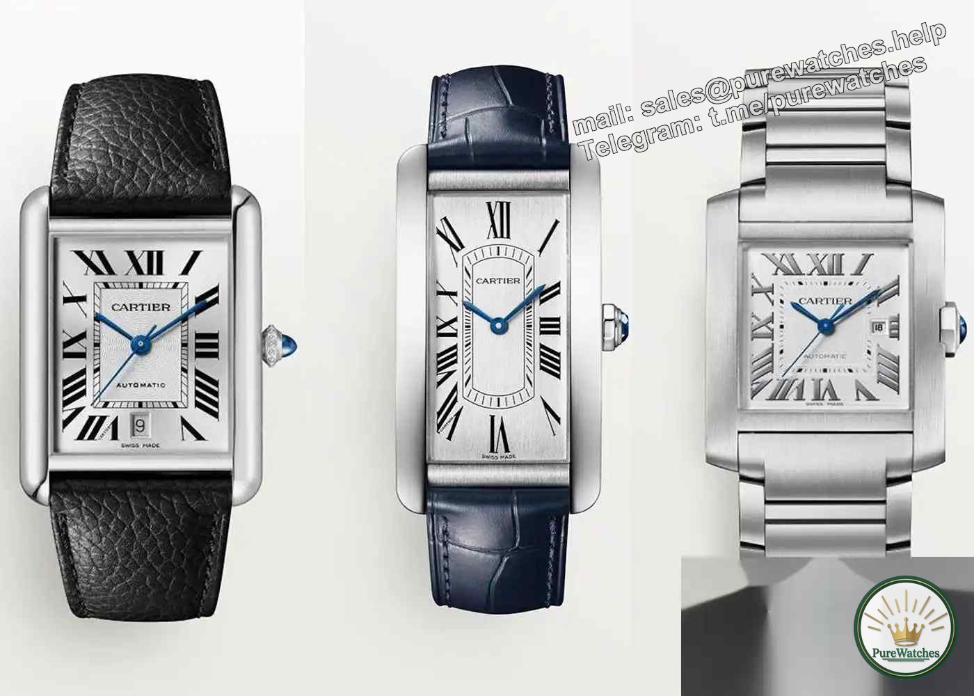 Patek Philippe Cubitus leads the trend of square watches, and Cartier’s new American Tank becomes a good choice