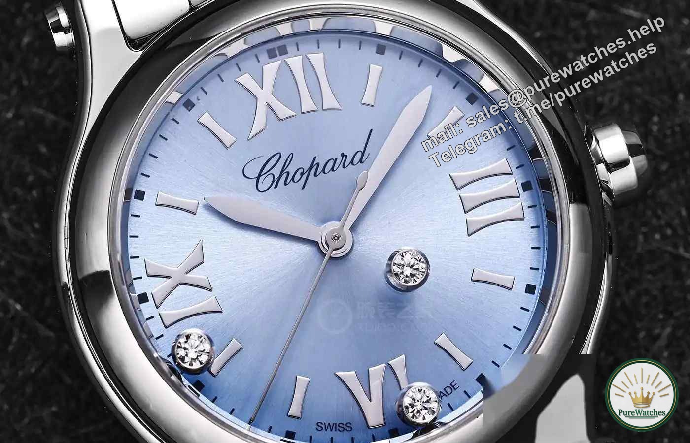 Off-season fashion accessories! Chopard’s Happy Diamond Women’s Watch shines in every important moment of your life