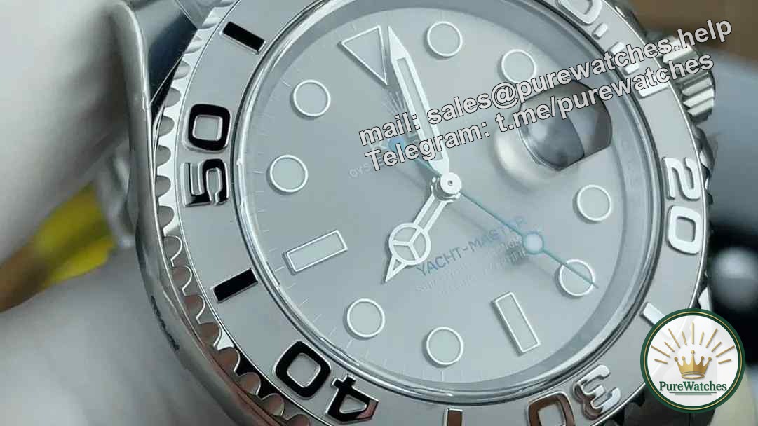 In-depth review of Factory C Rolex Gray Yacht Caliber 3235 replica watch: identification skills and purchasing guide
