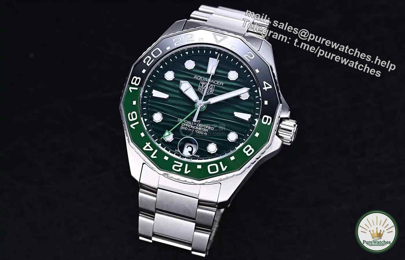 TAG Heuer Aquaracer 300 Dual Time Watch Review: Two-color ceramic bezel design, outstanding value for money!