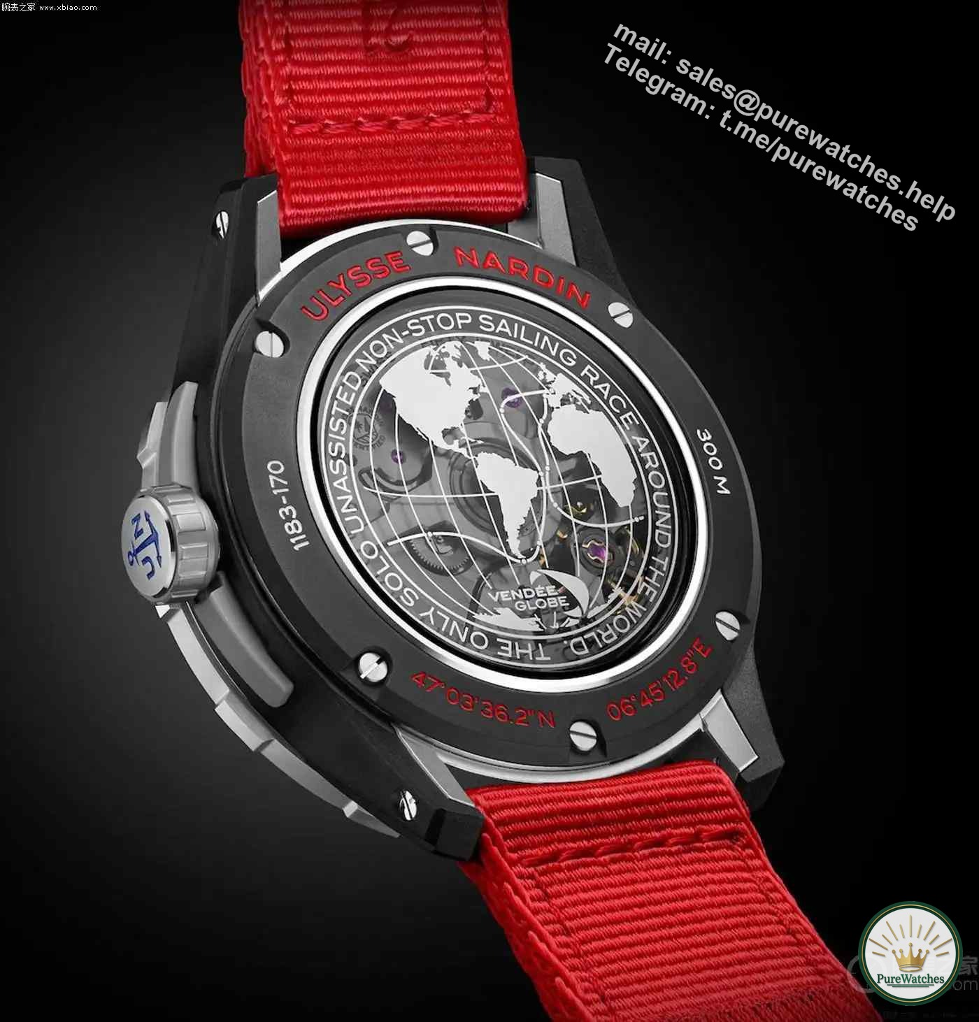 Ulysse Nardin pays tribute to the Vendée Globe and launches the Diver NET diving series limited edition watch