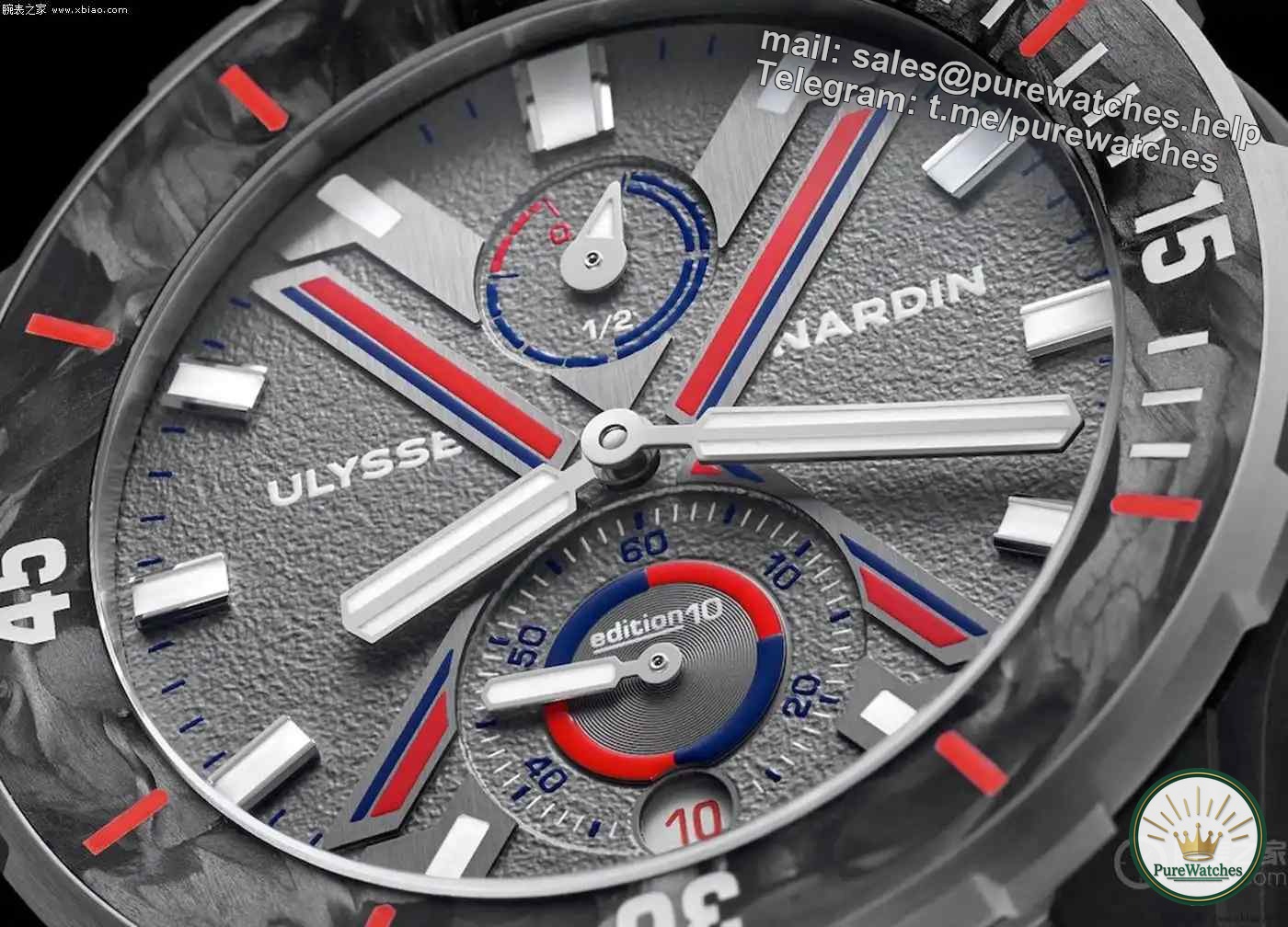 Ulysse Nardin pays tribute to the Vendée Globe and launches the Diver NET diving series limited edition watch