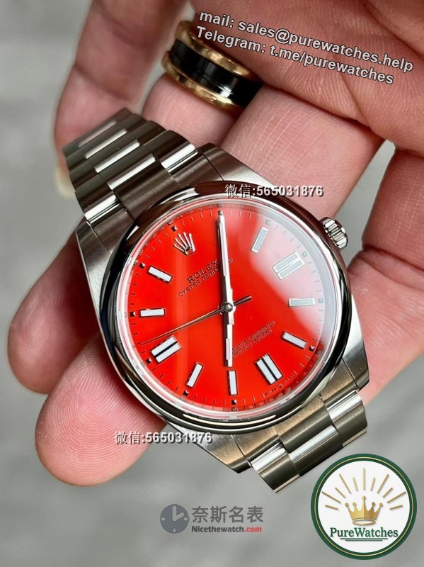 VS factory Rolex Oyster Perpetual 36mm new color matching (dragon fruit color) review, interpretation of Dandong 3235 movement upgrade