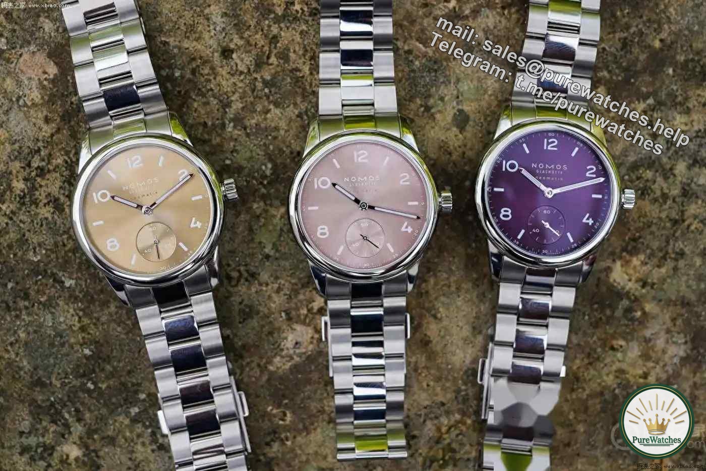 A new 34mm model is added to the Nomos Club Sport series, which is compact, exquisite and colorful.