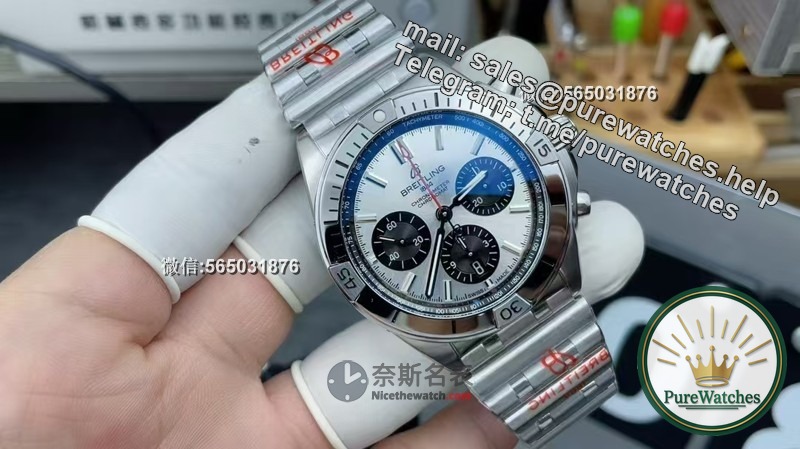 In-depth review: How is the stability of the Swiss movement of the original Breitling mechanical chronograph bullet chain?