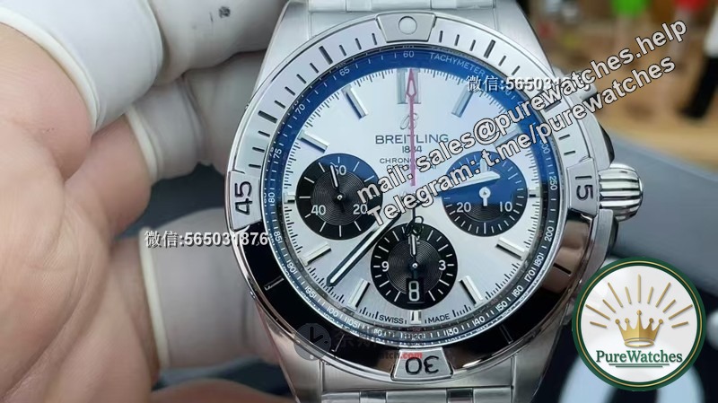 In-depth review: How is the stability of the Swiss movement of the original Breitling mechanical chronograph bullet chain?