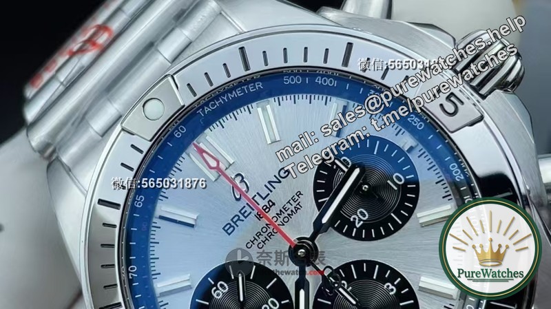 In-depth review: How is the stability of the Swiss movement of the original Breitling mechanical chronograph bullet chain?