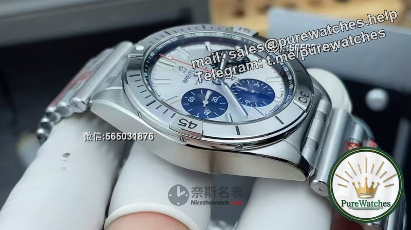 In-depth review: How is the stability of the Swiss movement of the original Breitling mechanical chronograph bullet chain?