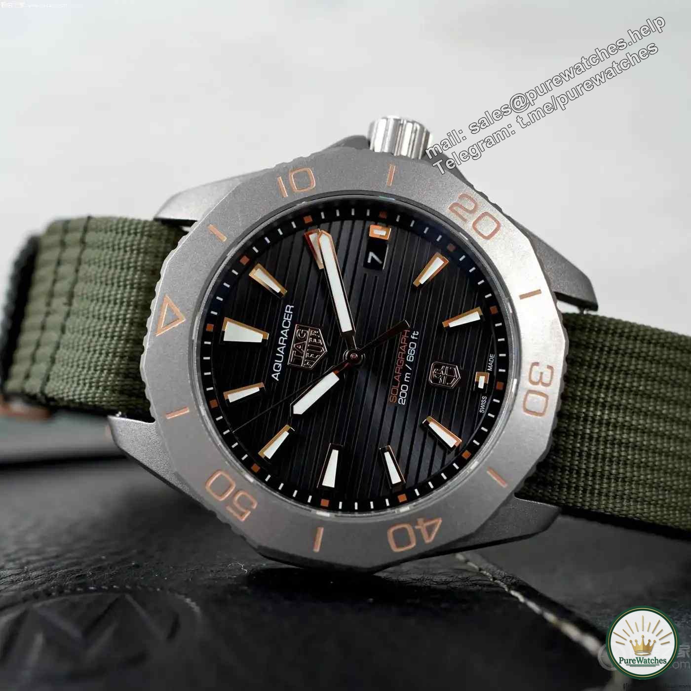 TAG Heuer × Time + Tide limited edition Solargraph watch released