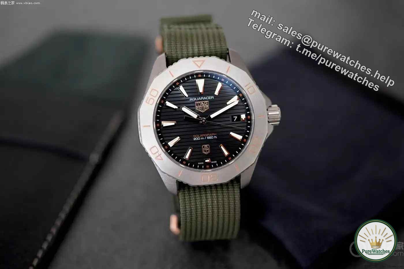 TAG Heuer × Time + Tide limited edition Solargraph watch released