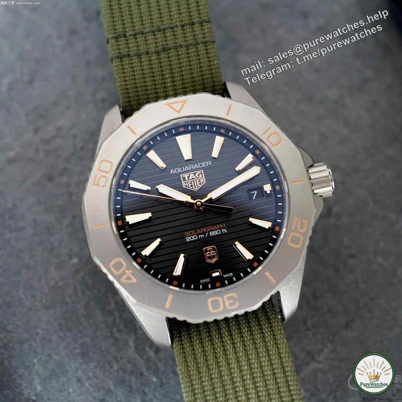 TAG Heuer × Time + Tide limited edition Solargraph watch released