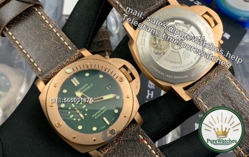 Review of VS factory replica Panerai 382 bronze watch: retro charm, unique mark of time