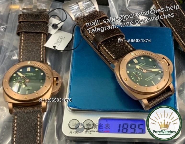 Review of VS factory replica Panerai 382 bronze watch: retro charm, unique mark of time