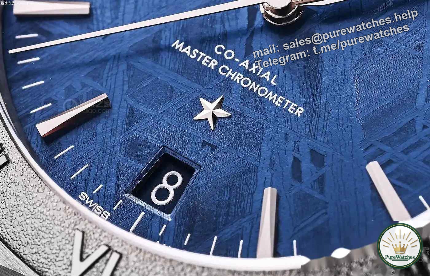Real shot of Omega Constellation Series Meteorite Watch: 75,800 yuan to enjoy the beauty of the universe!