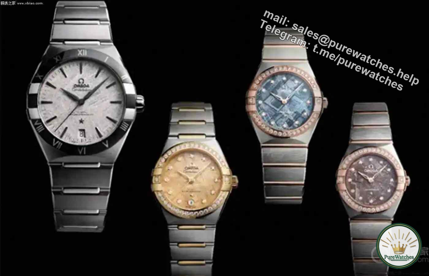 Real shot of Omega Constellation Series Meteorite Watch: 75,800 yuan to enjoy the beauty of the universe!