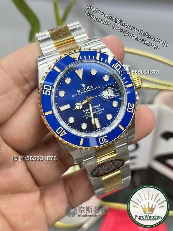 In-depth review of the gold and blue Submariner series in the clean room of Factory C: Shanghai 3235 movement, workmanship details revealed!