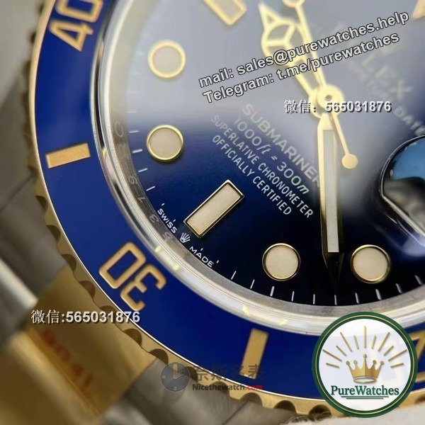 In-depth review of the gold and blue Submariner series in the clean room of Factory C: Shanghai 3235 movement, workmanship details revealed!