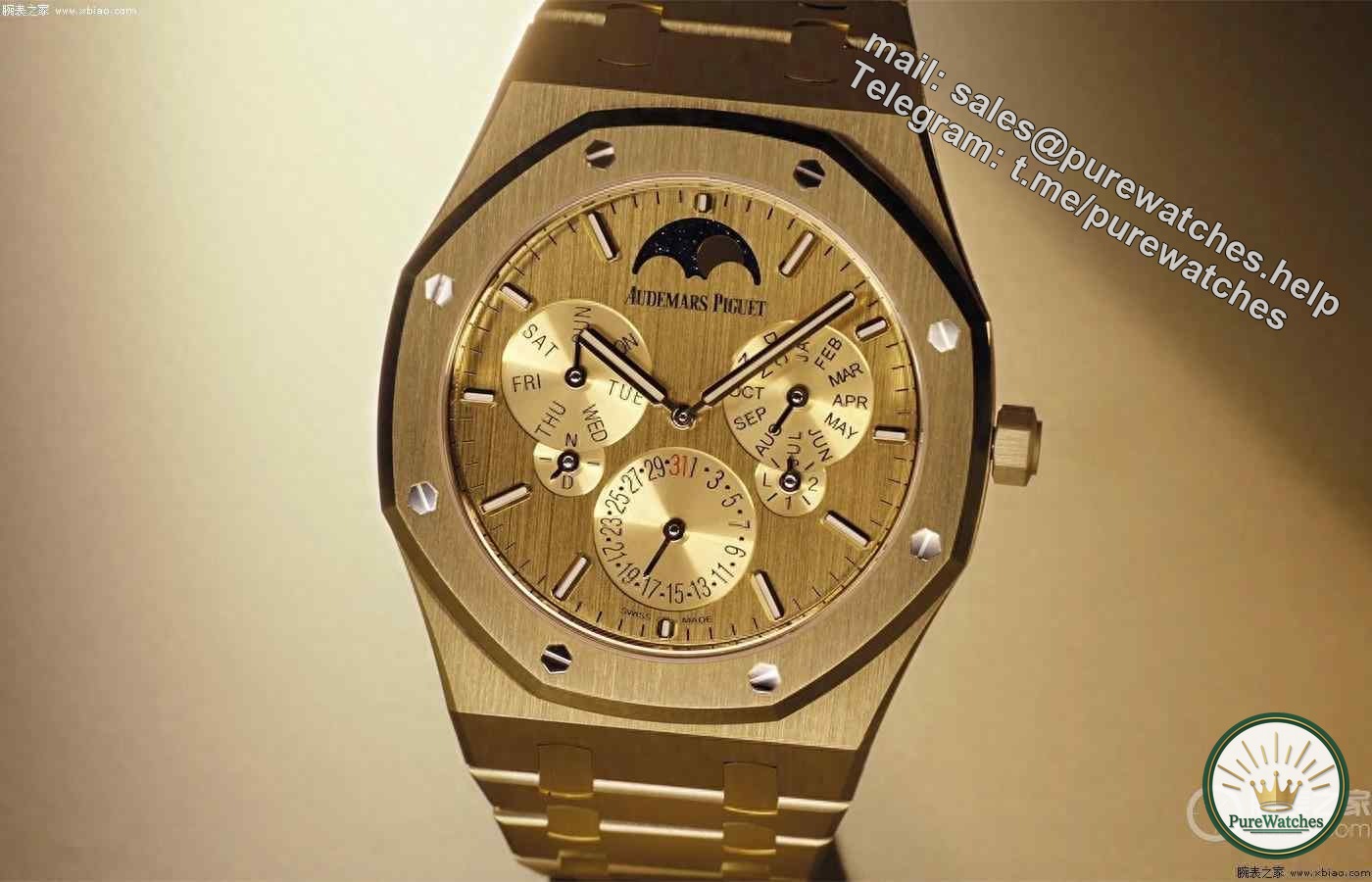 Perpetual calendar with three major complications, a selection of personalized advanced watches
