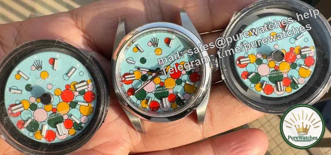 Identification skills! Clean Factory Rolex Oyster Perpetual 41mm “Celebration Pattern” Bubble Watch Authentic and Fake Comparative Review