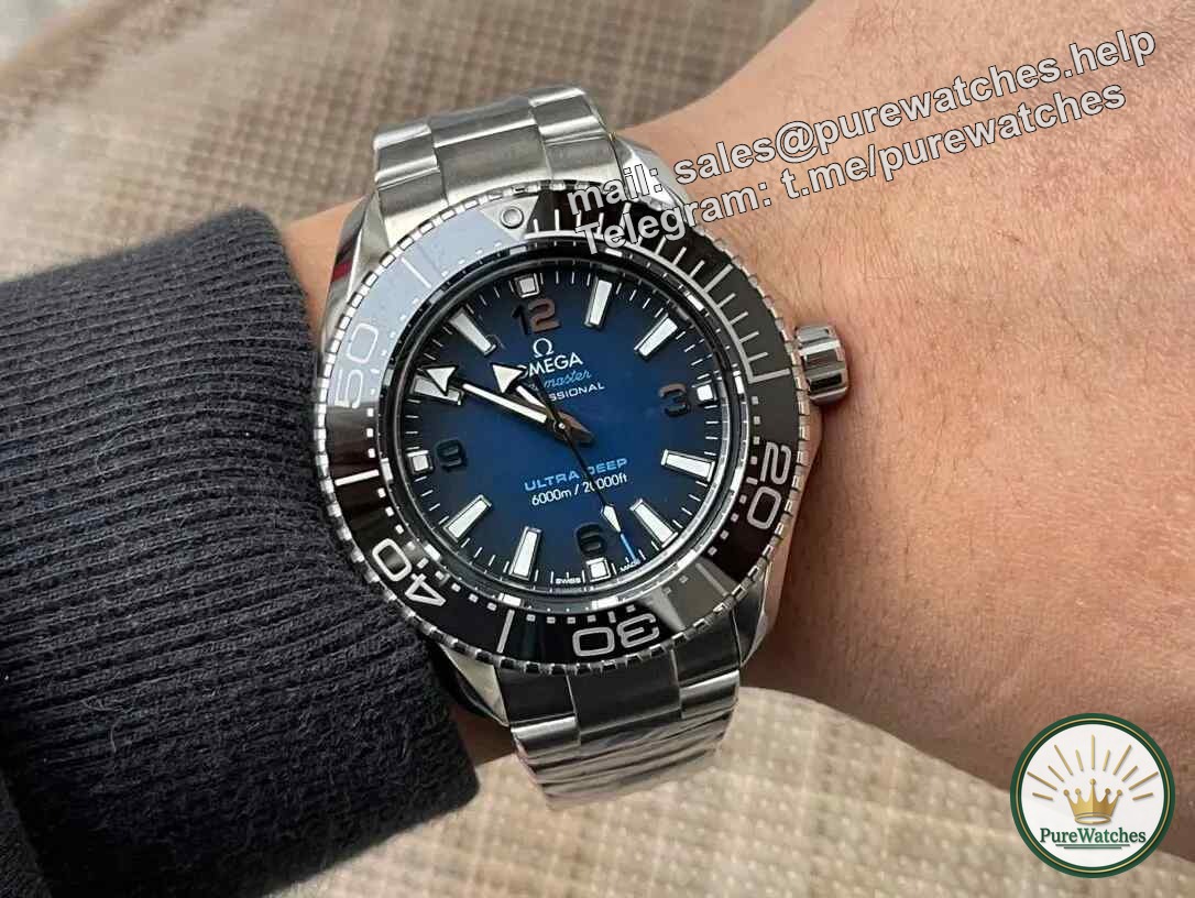 In-depth analysis of the VS factory Omega Planet Ocean 6000m Neptune replica watch, can the appearance be authentic?