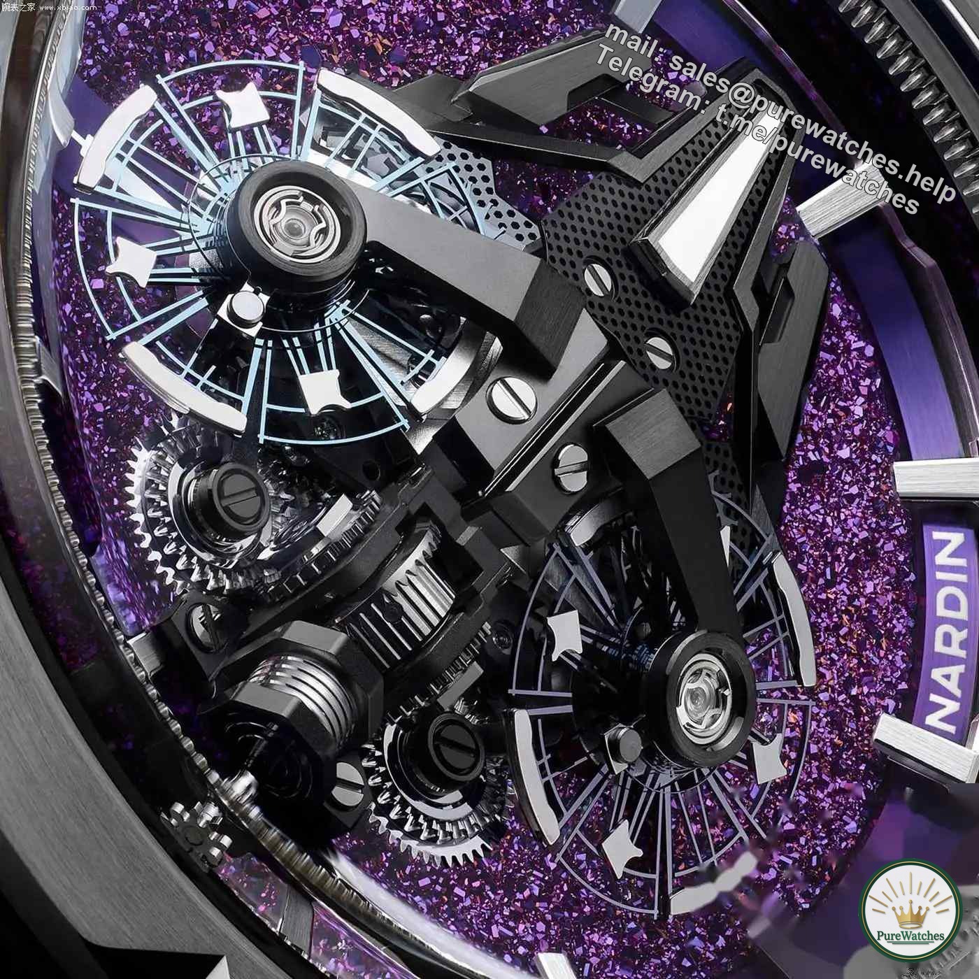 Ulysse Nardin pays tribute to the centenary of Watches of Switzerland: the Freak S limited edition watch makes its debut #Ulysse Nardin Limited Edition