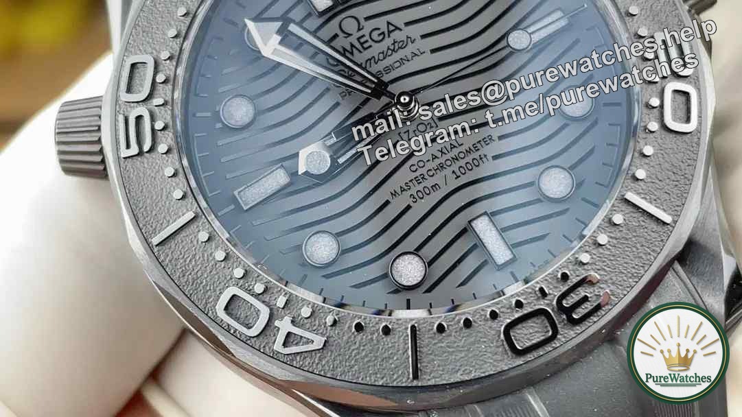 VS factory Omega Seamaster 300 Black Warrior replica details revealed! Can a perfect replica fool the experts?