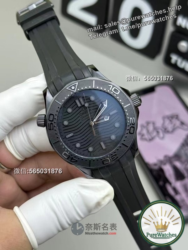 ‌Detailed review of the VS factory Omega Seamaster 300 Black Warrior replica watch‌, made of all black ceramics, is it worth buying?