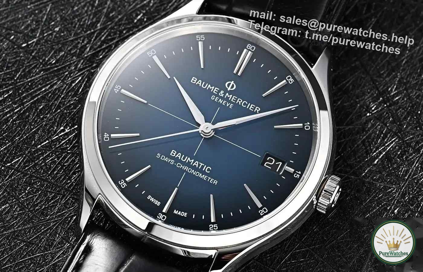 Retro style reappears! Baume & Mercier Clifton series watch review, limited time gift of retro strap