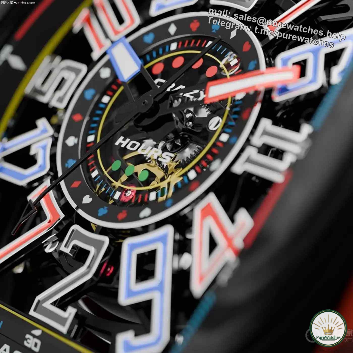 Franck Muller’s new Vanguard Crazy Hours Vegas Racing limited edition watch pays tribute to the fast and passionate Las Vegas!