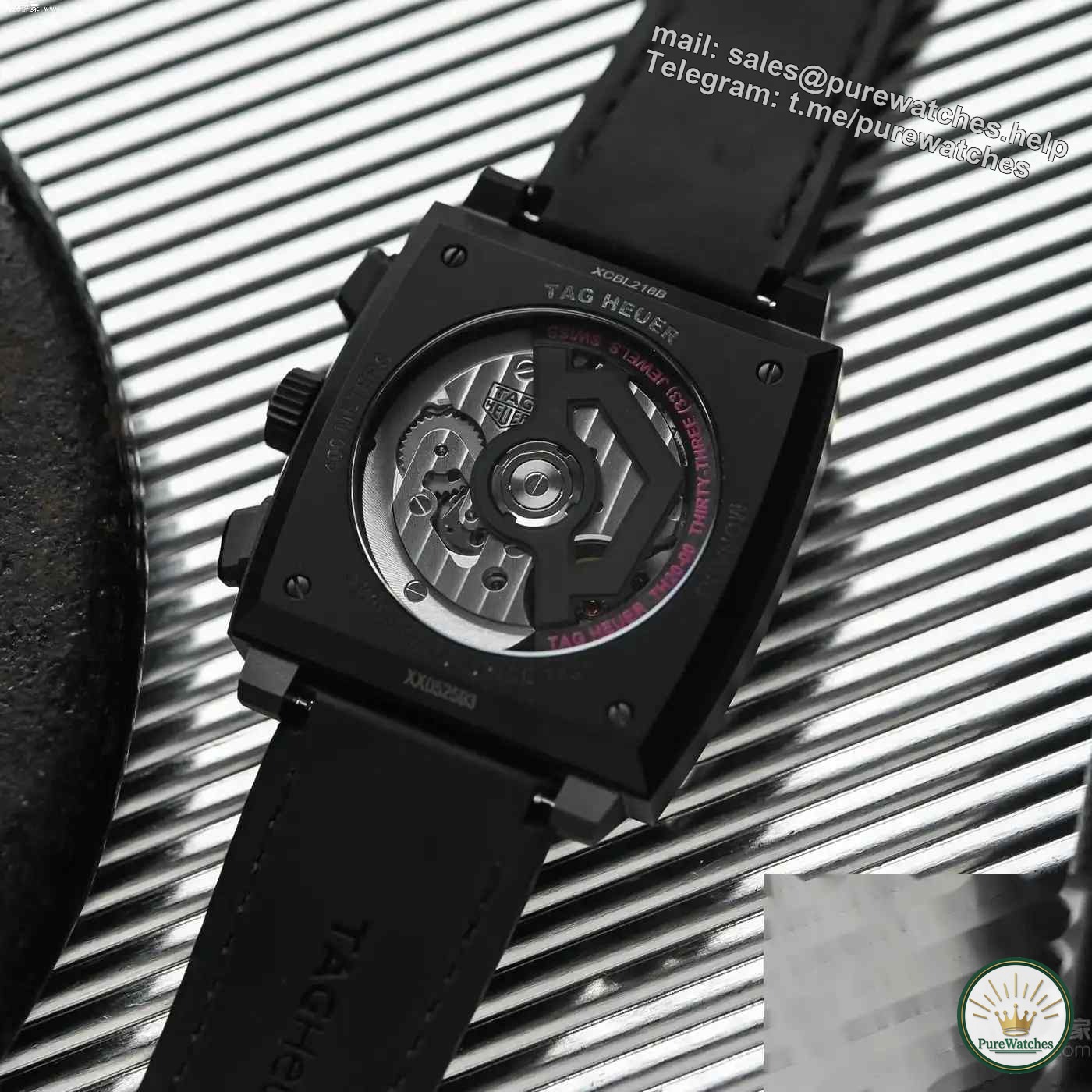 TAG Heuer Monaco Skeleton Chronograph Watch Las Vegas Edition released, priced at 90,000, interpreting classics and innovation!