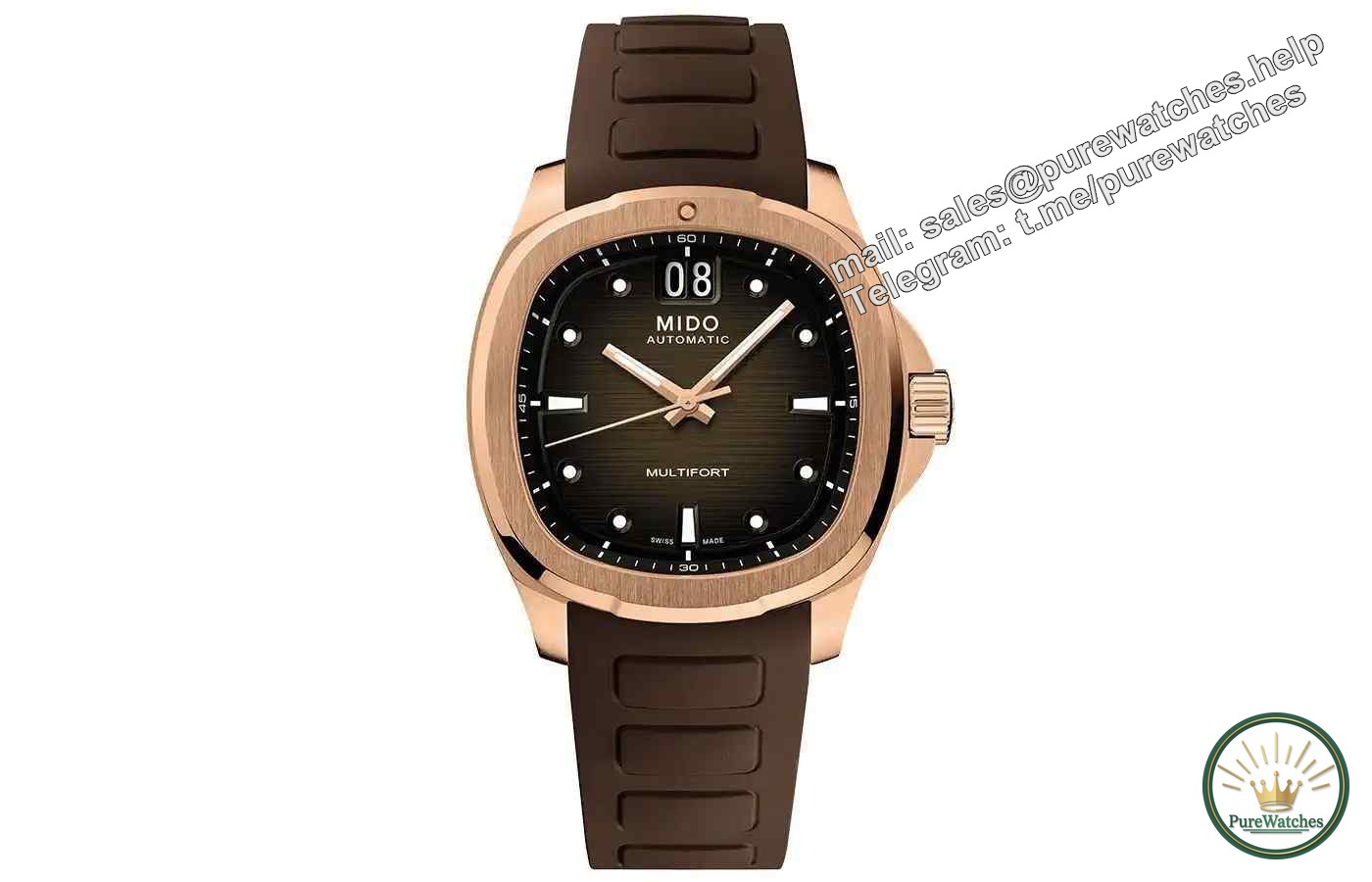 Recommended brown watches for autumn and winter: Tudor, Bell & Ross, Mido, which one is best for you?