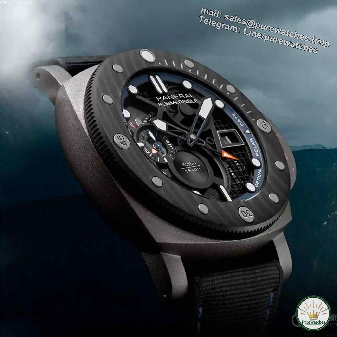 Panerai’s new Submersible GMT Titanio watch is a limited edition tribute to explorer Mike Horn