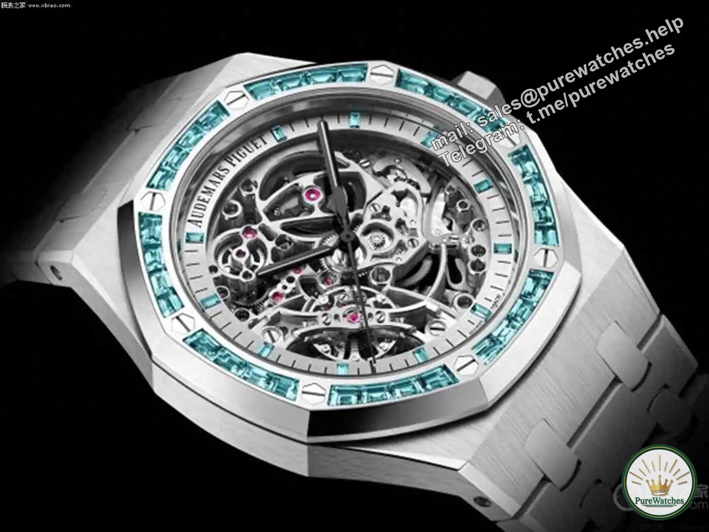 New work in the Audemars Piguet Royal Oak series! The special edition of the 41mm Double Balance Skeleton Watch makes its debut