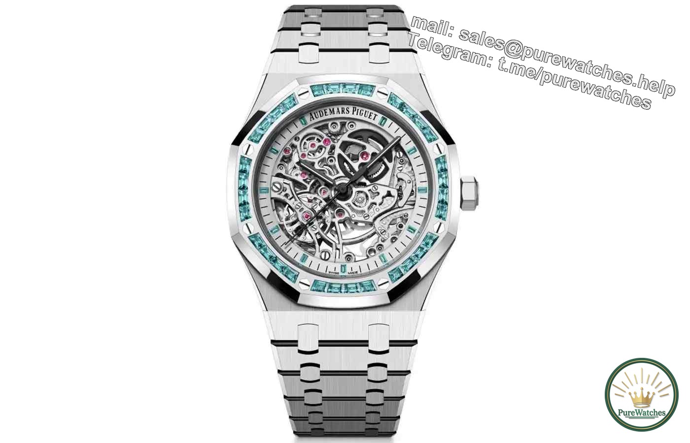 New work in the Audemars Piguet Royal Oak series! The special edition of the 41mm Double Balance Skeleton Watch makes its debut