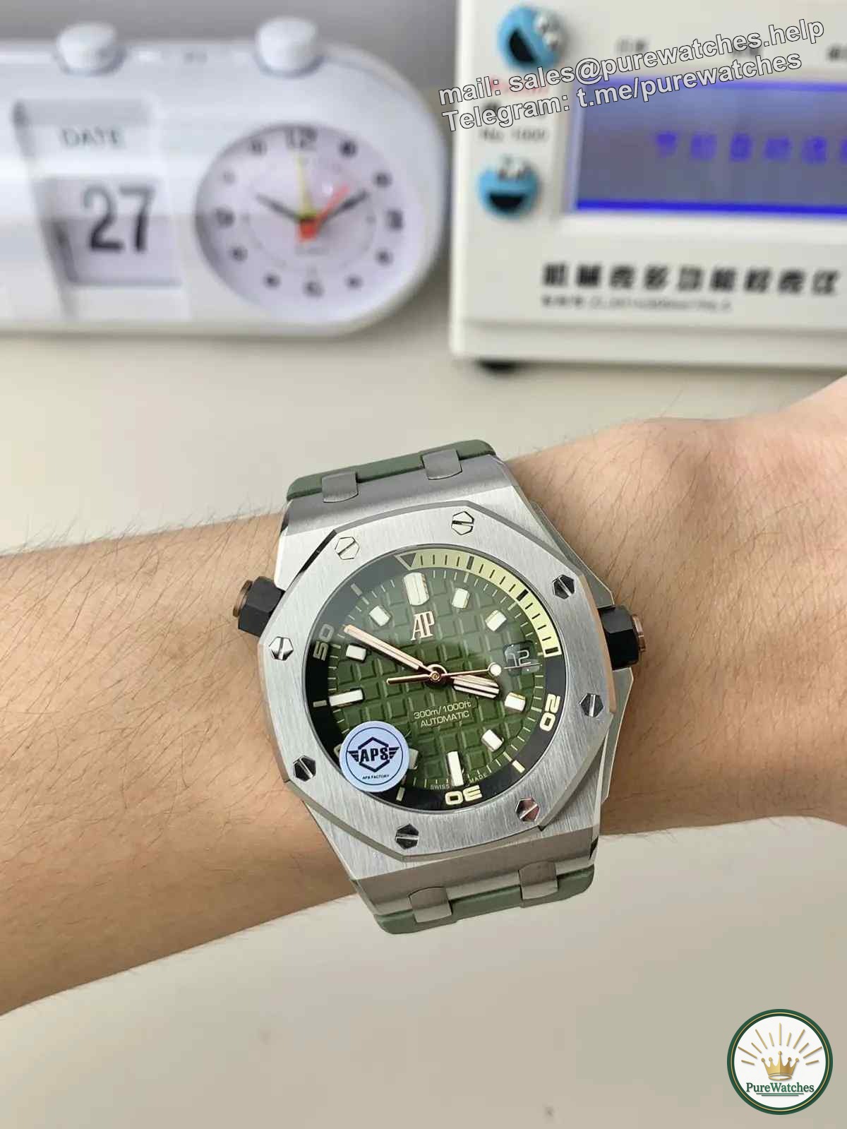 APS factory Audemars Piguet Royal Oak 15720 replica watch review! Highly restored, the 4308 integrated movement accurately keeps time!