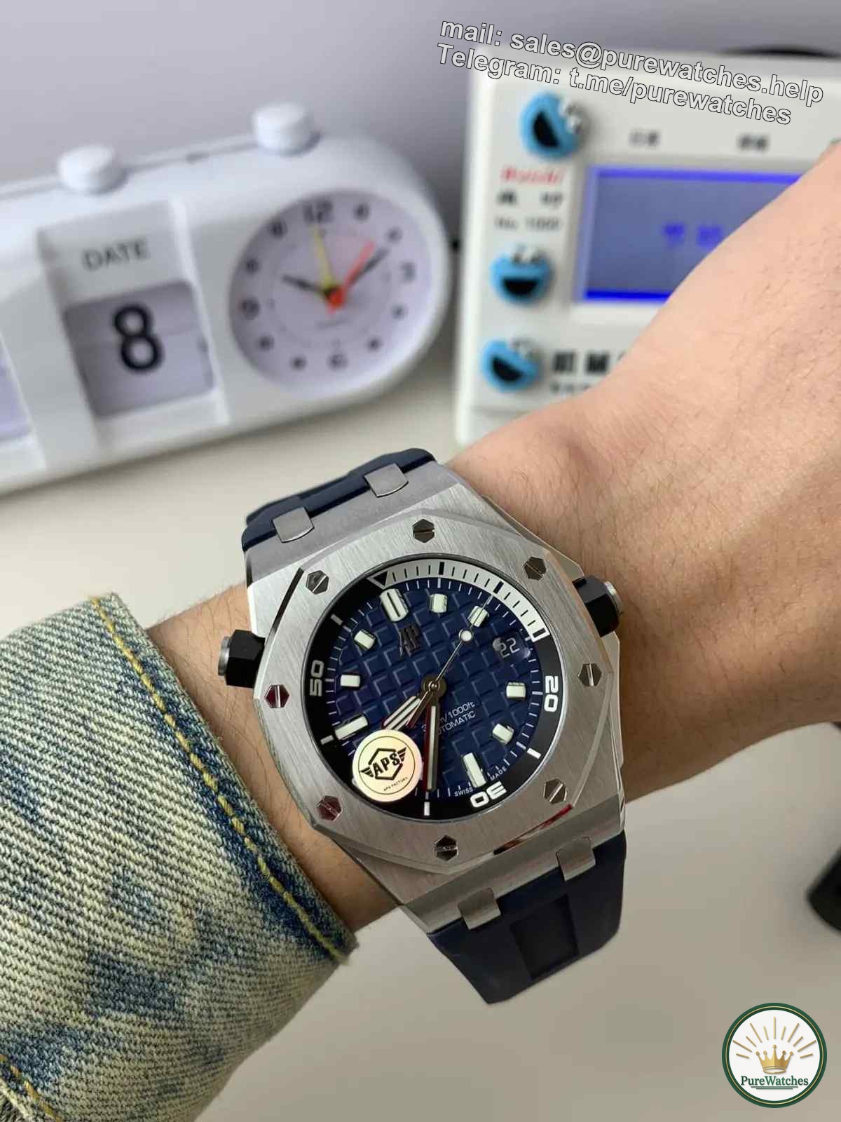 APS factory Audemars Piguet Royal Oak 15720 replica watch review! Highly restored, the 4308 integrated movement accurately keeps time!