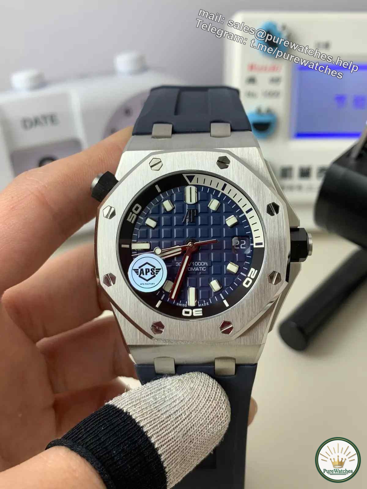 APS factory Audemars Piguet Royal Oak 15720 replica watch review! Highly restored, the 4308 integrated movement accurately keeps time!