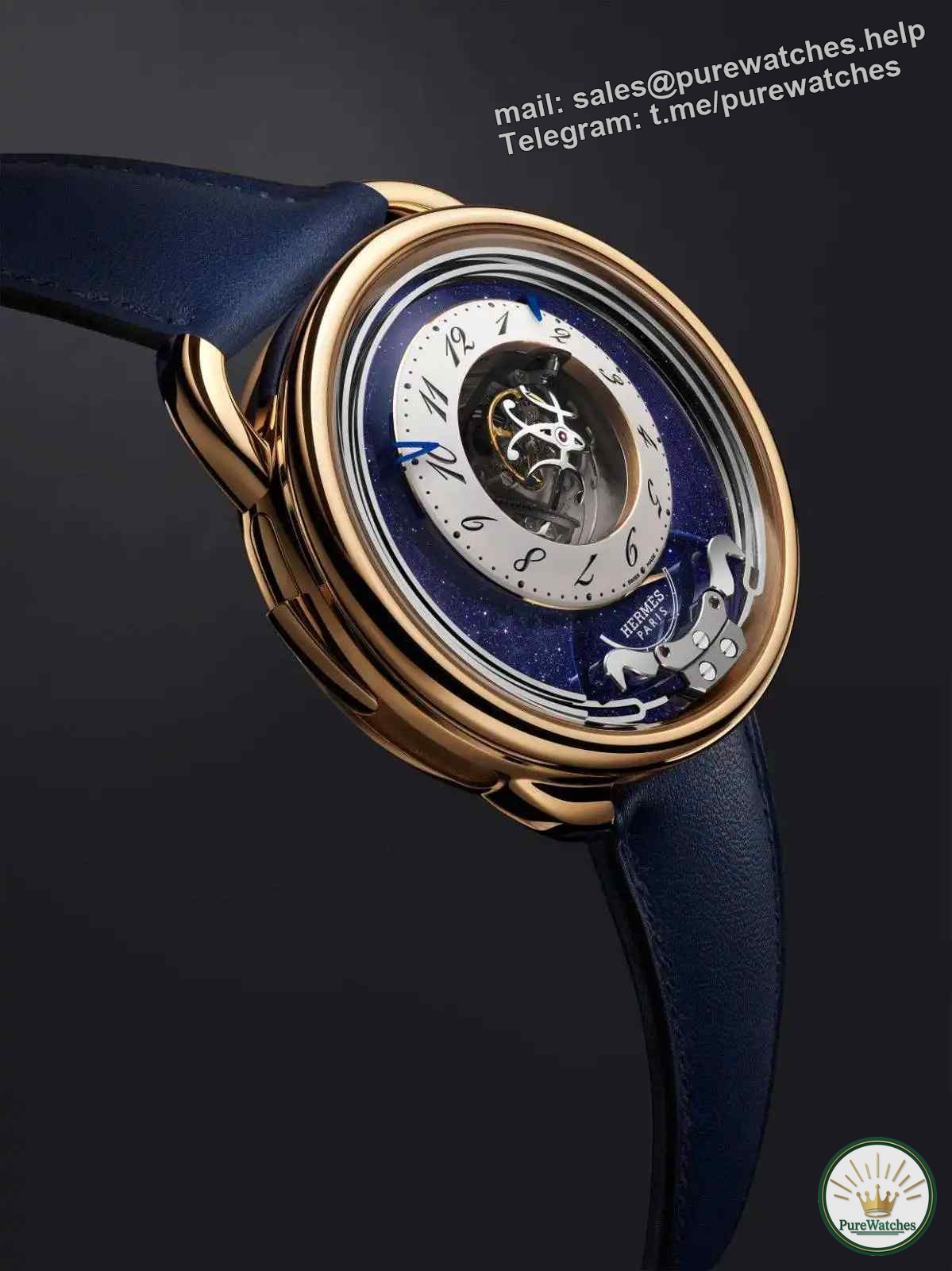 Hermès 2024 new complex function watch tour: the wonderful blend of art and time
