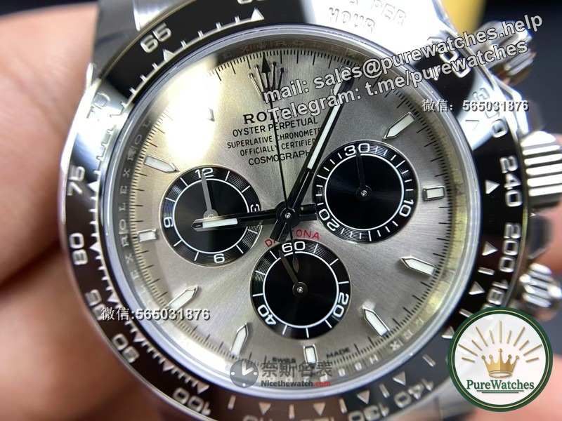 VS Factory Gray Rubber Daytona 4131 movement has made a strong comeback, and its price/performance ratio is far superior to that of C Factory Gray Rubber Daytona.