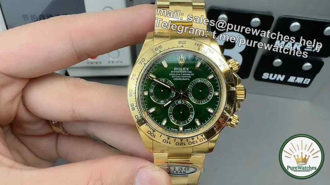 Discrimination skills! In-depth review of Factory C Rolex’s Goldgreen 4130 movement: perfect replica, see the real details for details