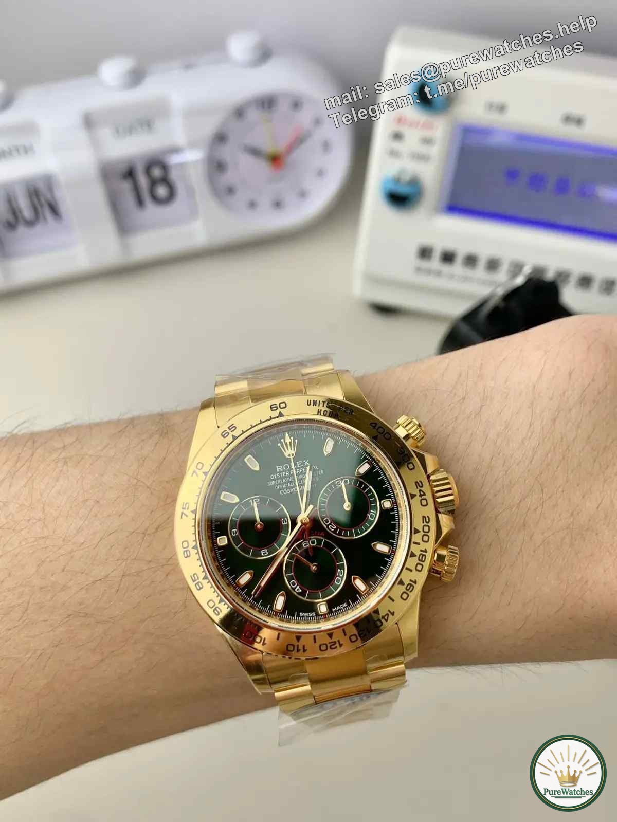 Discrimination skills! In-depth review of Factory C Rolex’s Goldgreen 4130 movement: perfect replica, see the real details for details