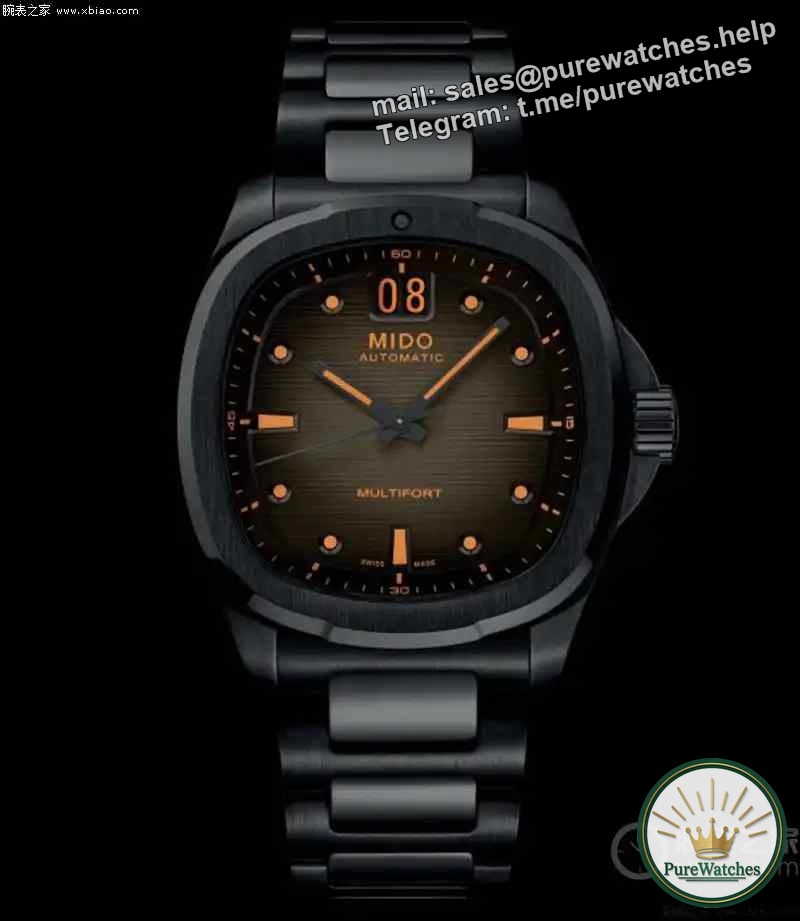 The Mido Helmsman series launches the new TV large calendar black and orange watch. The retro design combines modern elements. Is it worth buying?