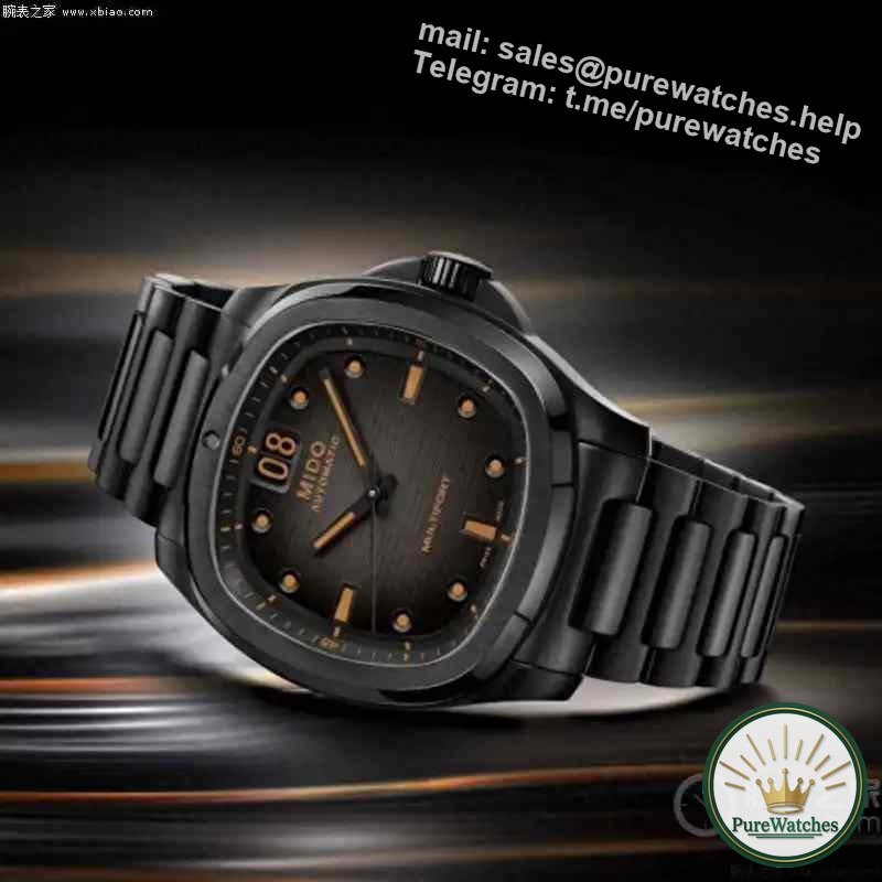 The Mido Helmsman series launches the new TV large calendar black and orange watch. The retro design combines modern elements. Is it worth buying?