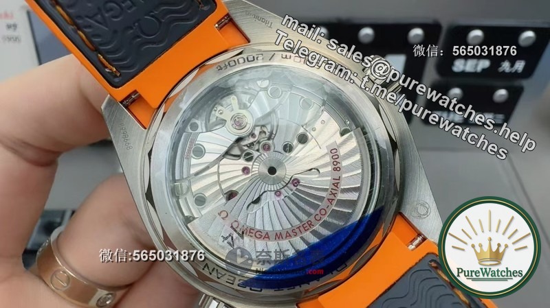 Authenticity identification skills! What is the difference between the VS factory Haima 600m quarter orange gray plate and the genuine product?
