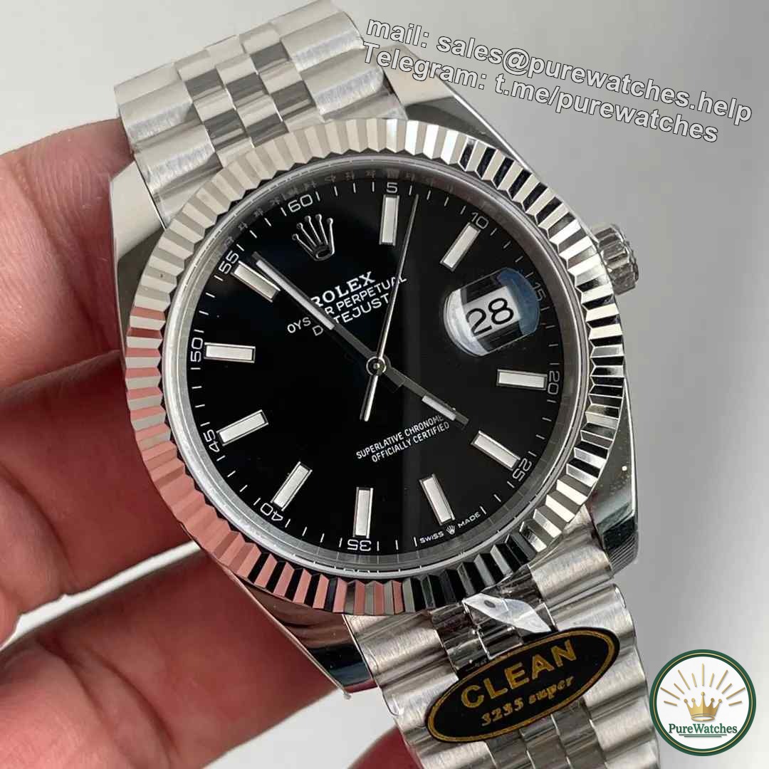 A complete guide to distinguishing between factory C Rolex logs and purewatches will teach you a trick!