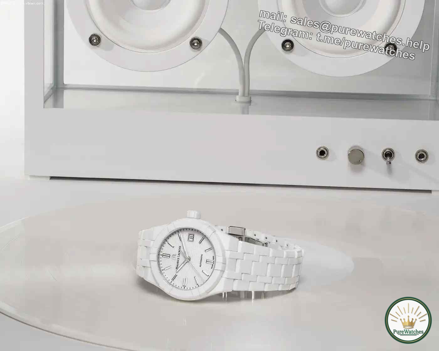 Amazing everyone! Maurice Lacroix Aikon series automatic ceramic 39 & 42 mm watches are waiting for you