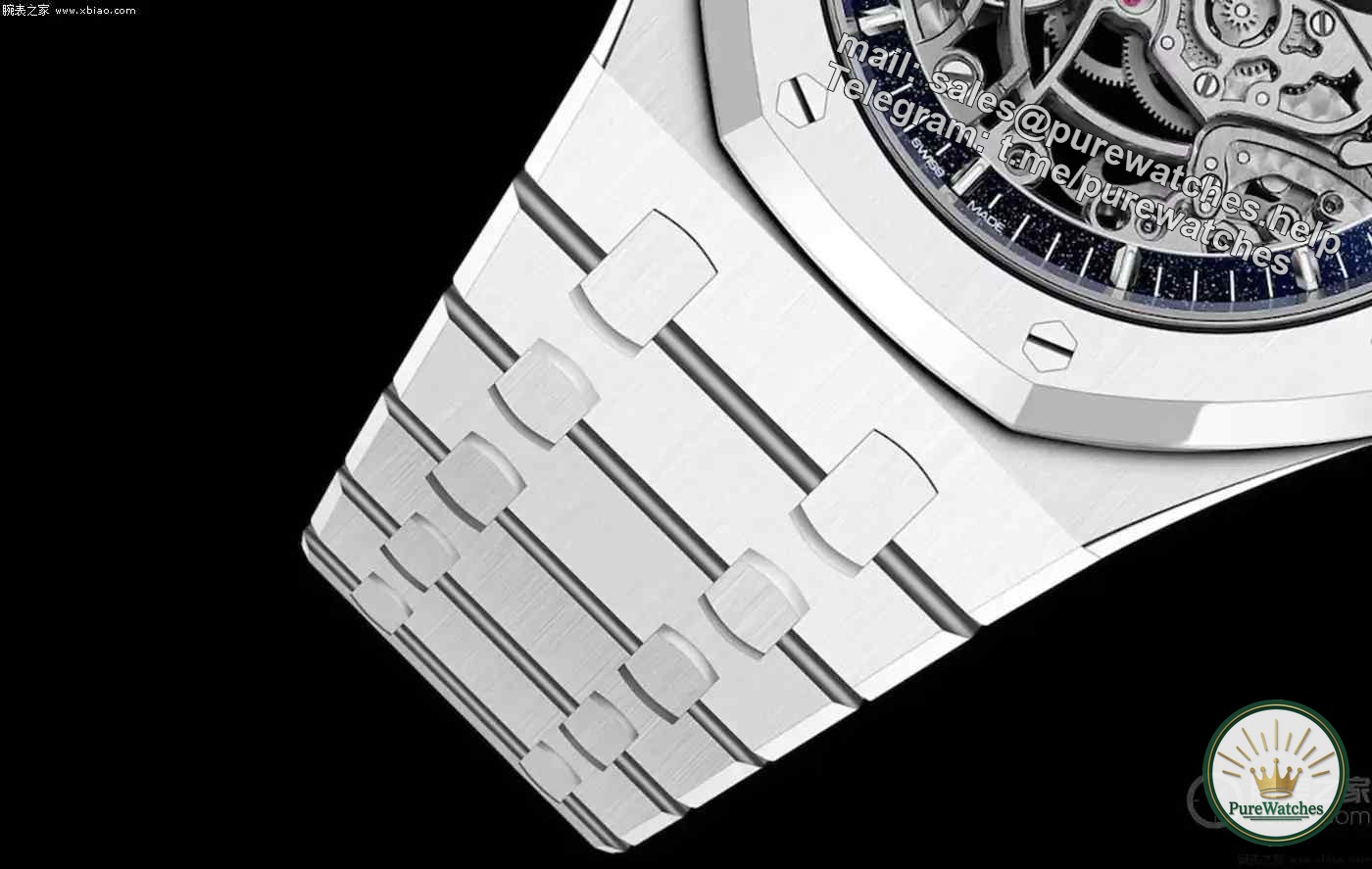 Limited edition is coming! Audemars Piguet Royal Oak Series Double Balance Skeleton White Ceramic Watch is exclusive to the Middle East!