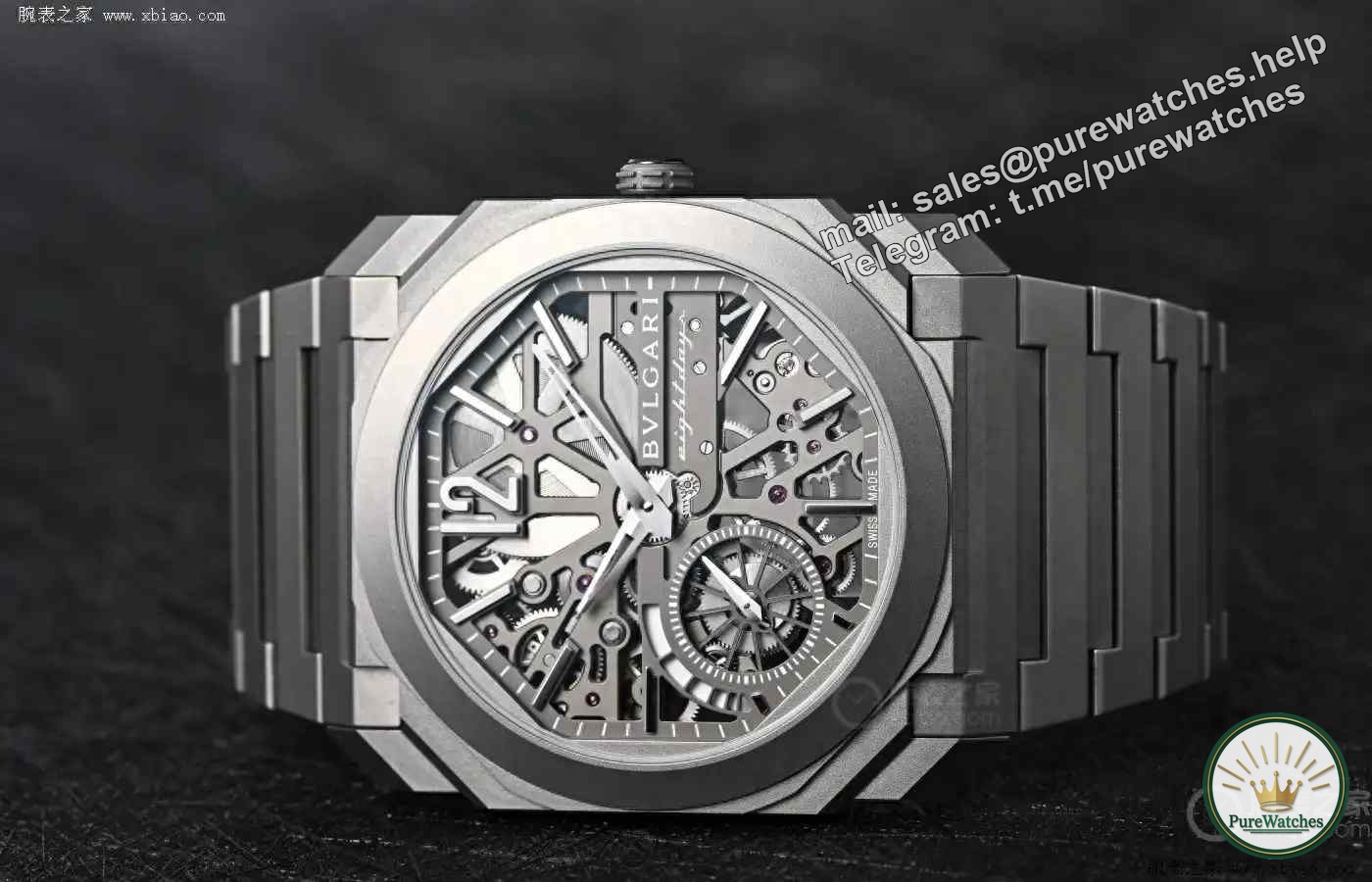 New Bulgari products are coming! 8 days of power, hollow and ultra-thin design, only 220,000!