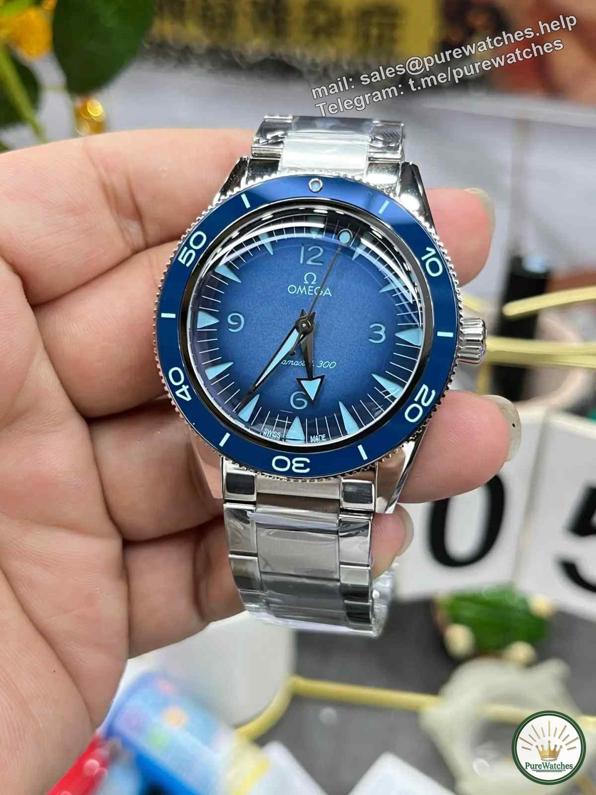 Haima 300 Spectre Gradient Blue, Is it worth buying a VS factory replica watch?