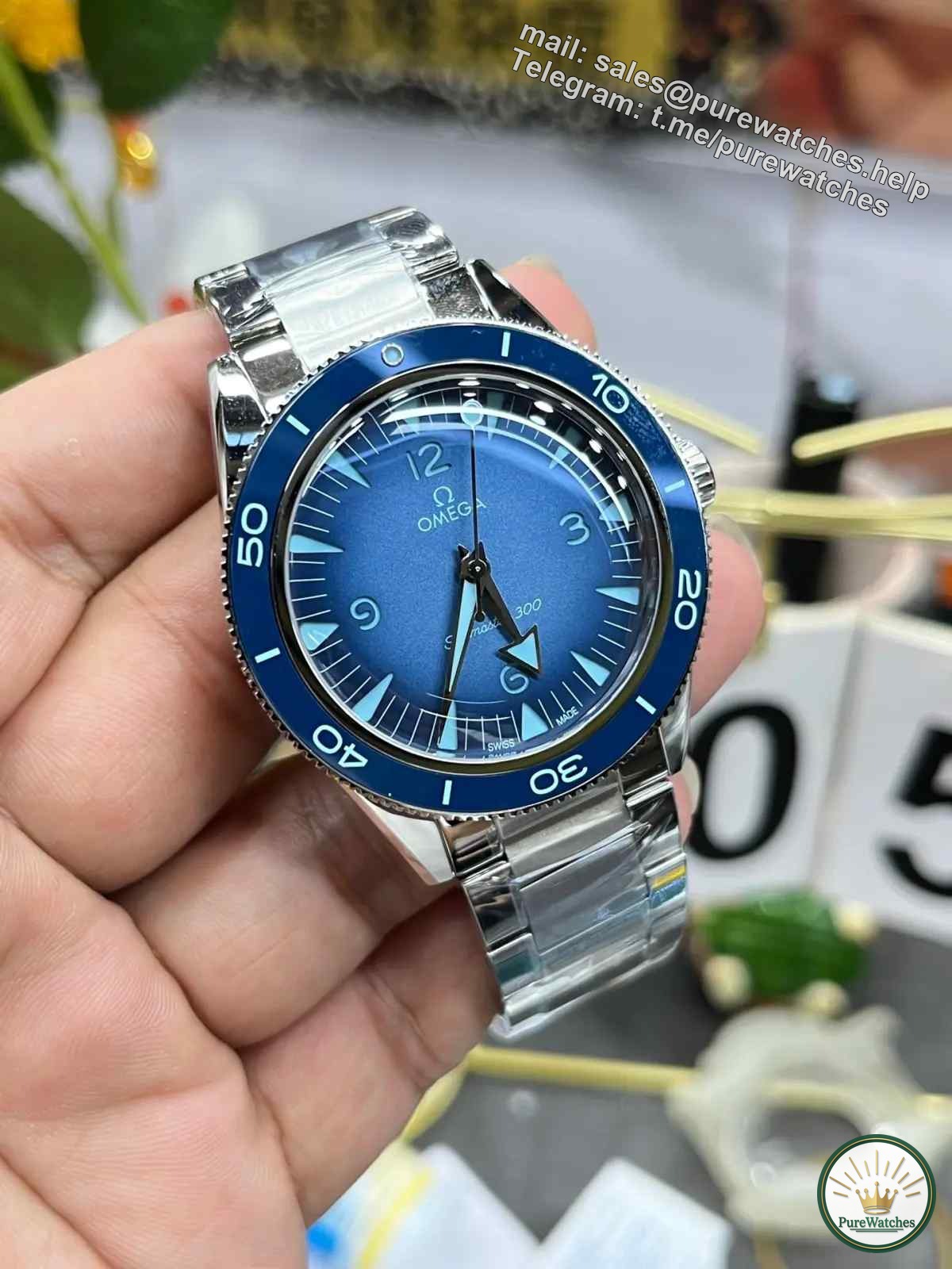 Haima 300 Spectre Gradient Blue, Is it worth buying a VS factory replica watch?